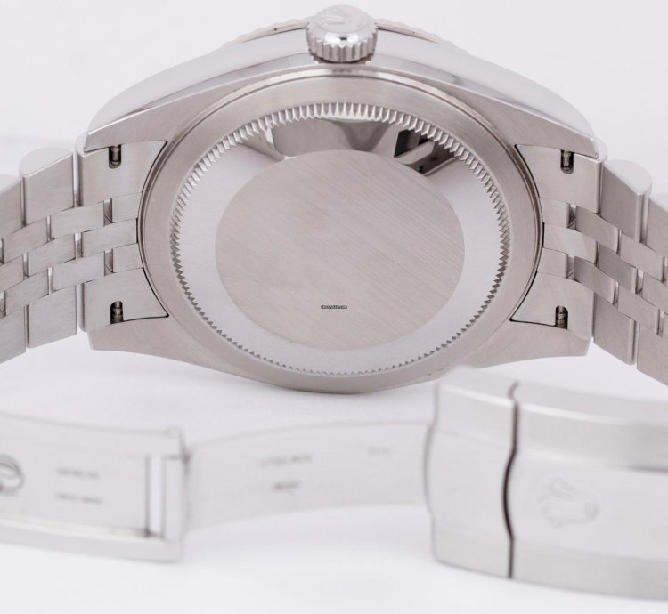 Rolex Sky-dweller New Papers Rolex Sky-dweller Blue Steel Gold 42mm Jubilee Watch 326934 Box
