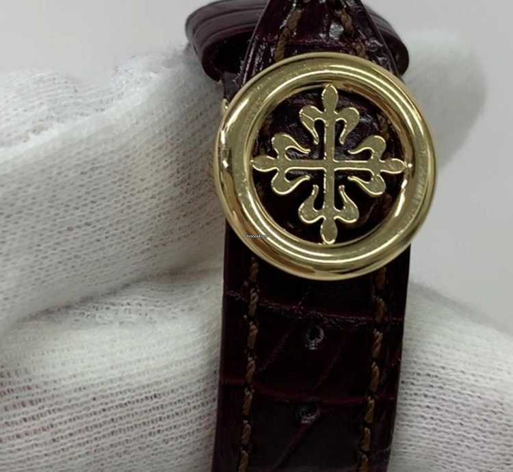 Patek Philippe Perpetual Calendar Grand Complications 38mm Yg - White Dial - Strap 5159j-001