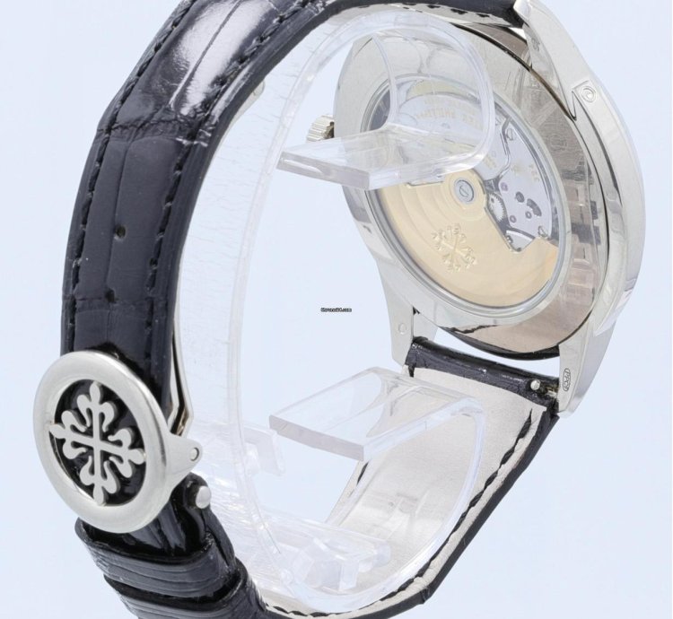Patek Philippe Perpetual Calendar Grand Complications 40mm White Gold Creme Arabic