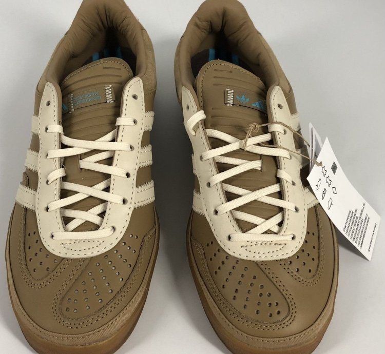 Adidas Bad Bunny Lionel Messi Gazelle Brown Shoe Sneakers