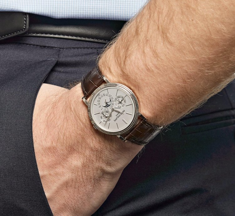 Patek Philippe Perpetual Calendar Grand Complications 5139g-001 Perpetual Calendar White Gold Silver Dial 2008