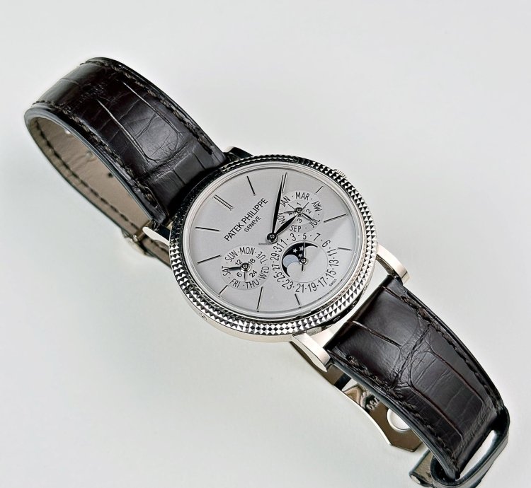Patek Philippe Perpetual Calendar Grand Complications 5139g-001 Perpetual Calendar White Gold Silver Dial 2008