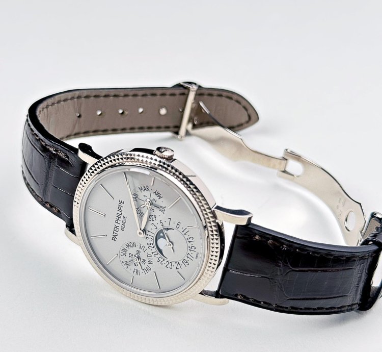 Patek Philippe Perpetual Calendar Grand Complications 5139g-001 Perpetual Calendar White Gold Silver Dial 2008