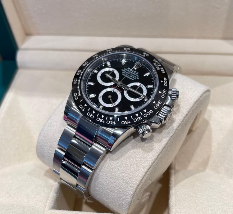 Rolex Daytona Steel 2021 Unworn With Stickers Black Dial Ceramic Bezel 116500ln