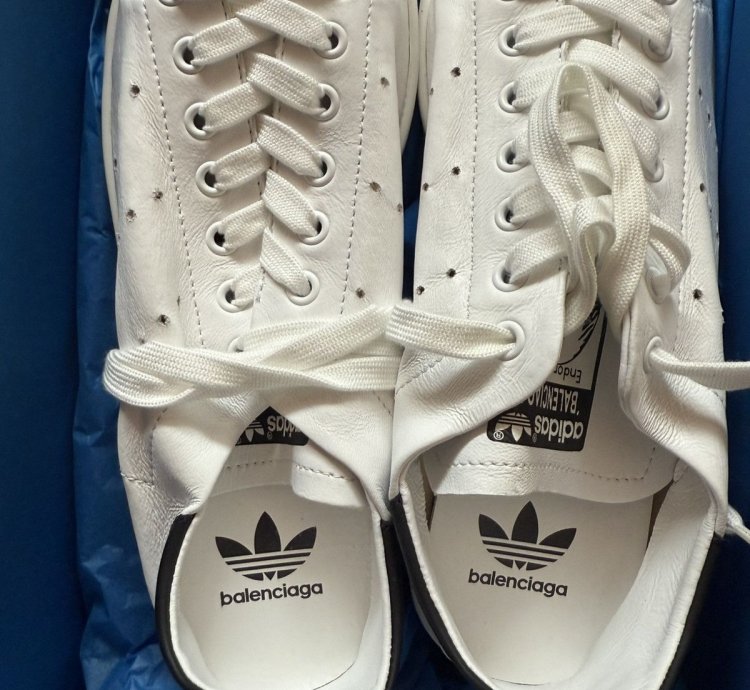 Adidas Balenciaga Stan Smith White Black