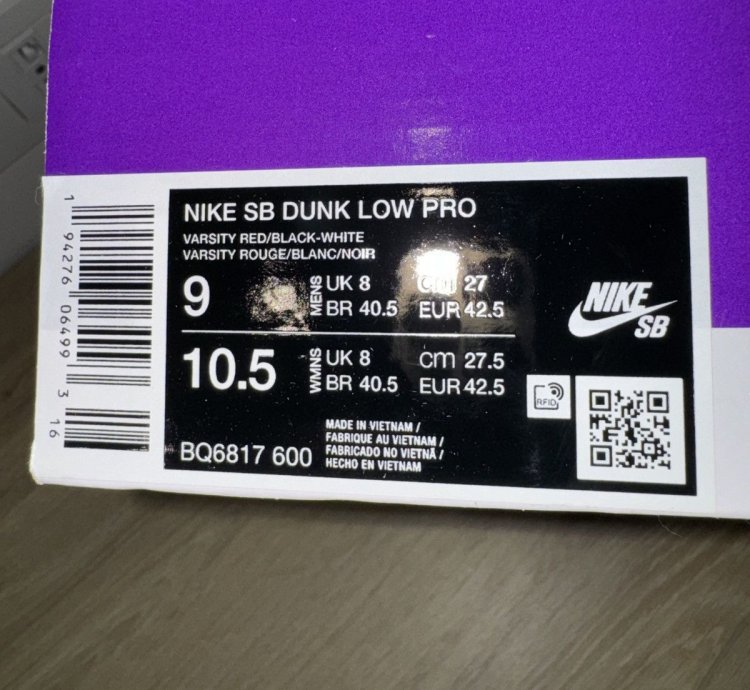 Nike Sb Dunk Low Pro -pack Chicago 2024 42 5 Eu