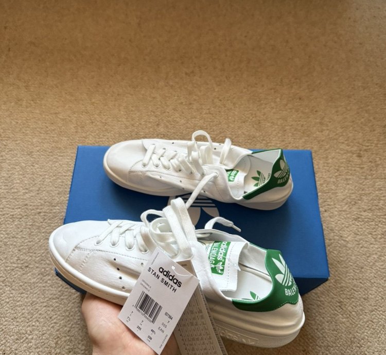 Adidas Balenciaga Stan Smith White Green