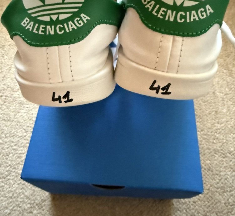 Adidas Balenciaga Stan Smith White Green
