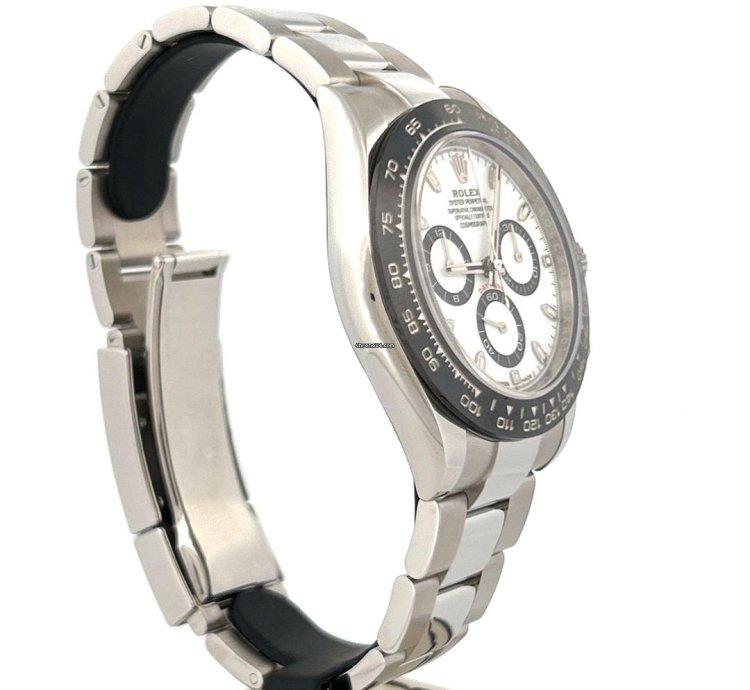 Rolex Daytona Steel 40mm Panda White Dial Ceramic Bezel New Unworn 2023