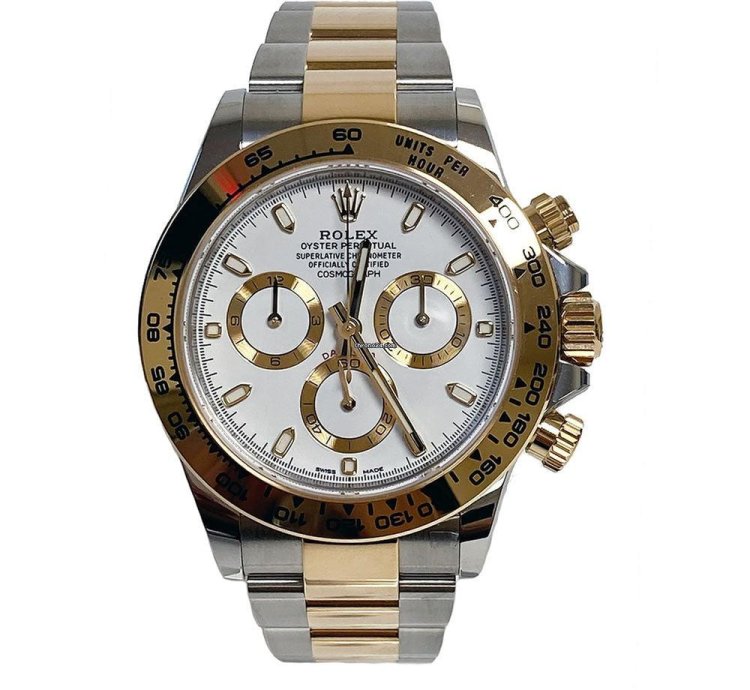 Rolex Daytona Steel And Gold