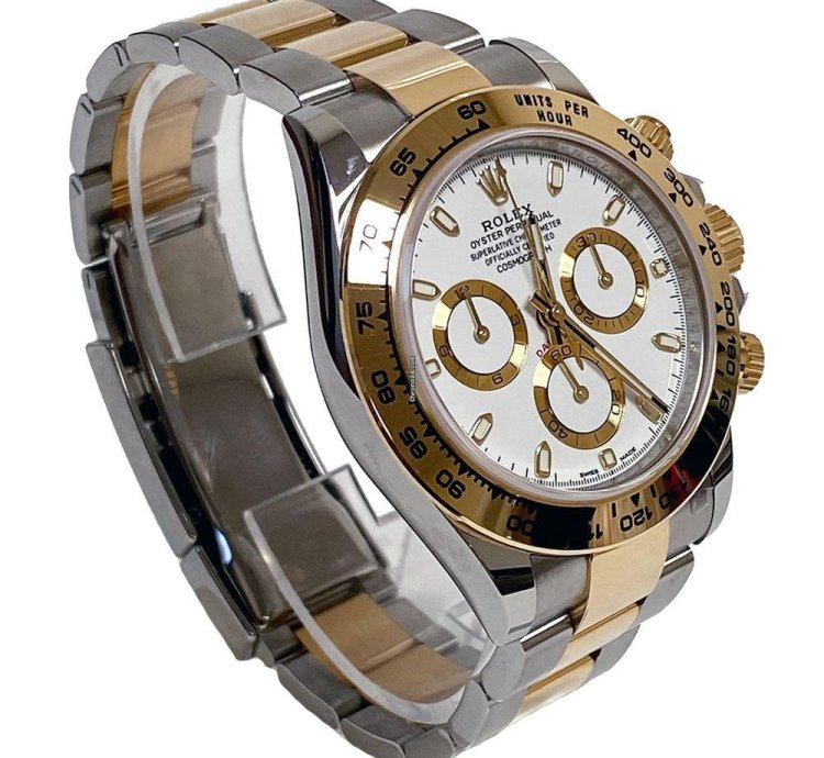 Rolex Daytona Steel And Gold