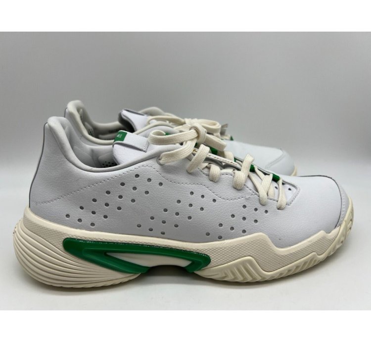 Adidas Barricade Stanniversary White Green Gz1408 Men Size 7