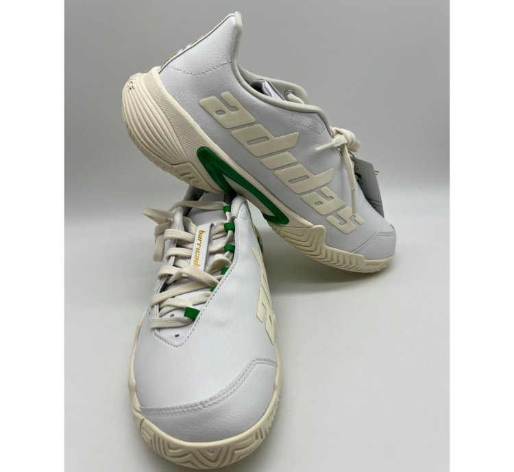 Adidas Barricade Stanniversary White Green Gz1408 Men Size 7