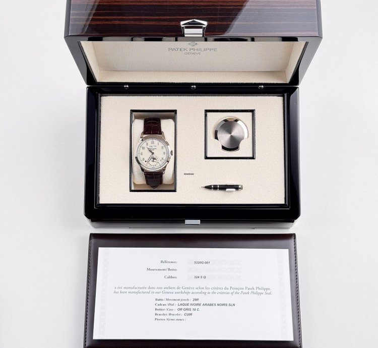 Patek Philippe Perpetual Calendar Grand Complications 5320g-001 Perpetual Calendar White Gold Ivory Dial 2021