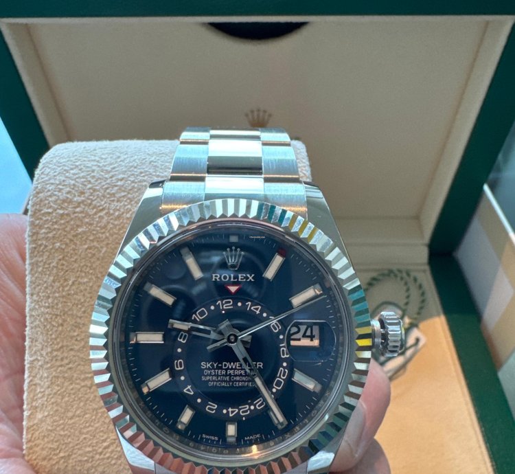 Rolex Sky-dweller New Rolex Sky Dweller Blue Oyster