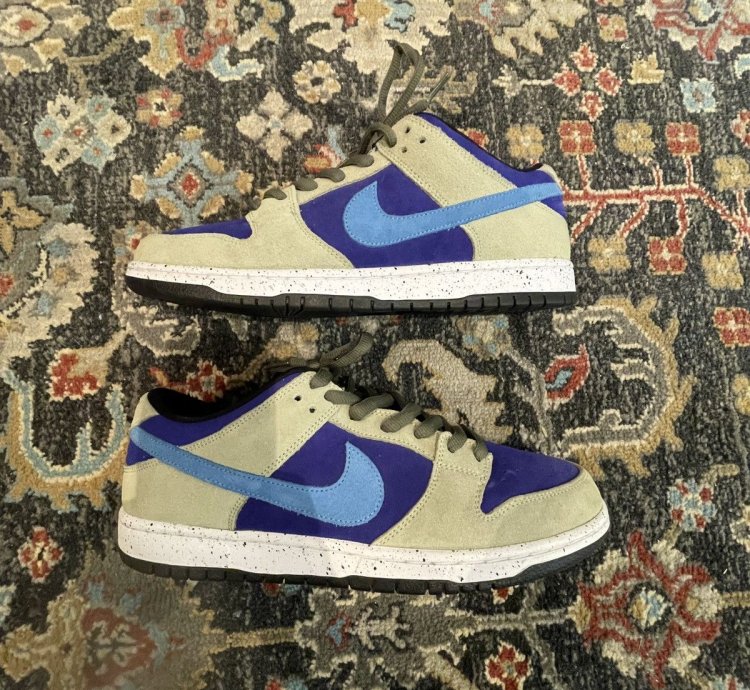 Nike Sb Dunk Low Pro Acg Celadon - Bq6817 301