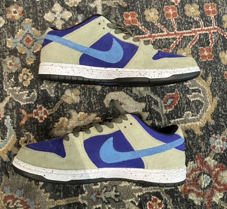 Nike Sb Dunk Low Pro Acg Celadon - Bq6817 301