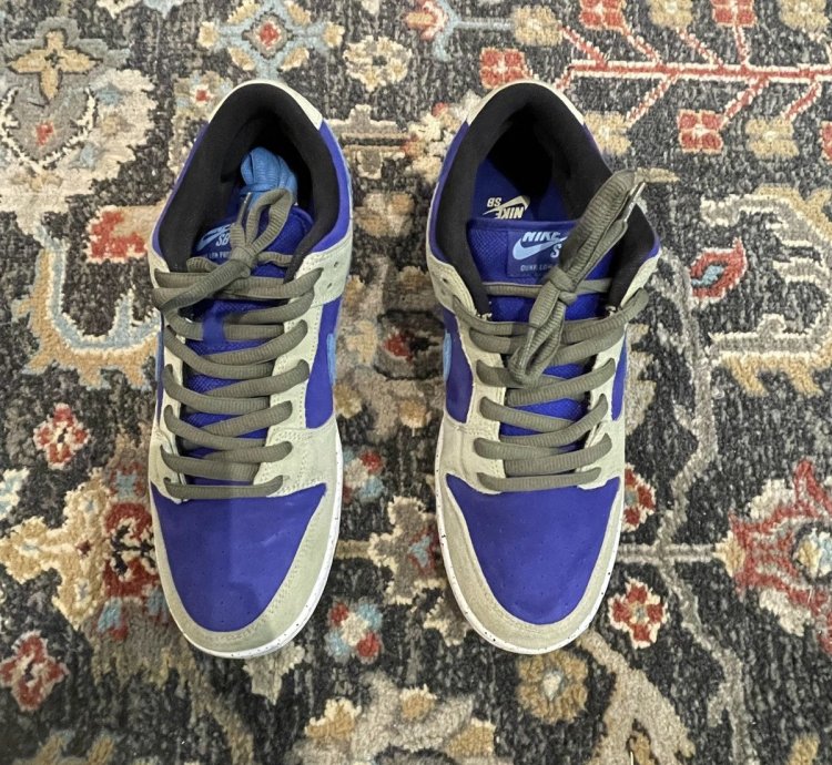 Nike Sb Dunk Low Pro Acg Celadon - Bq6817 301