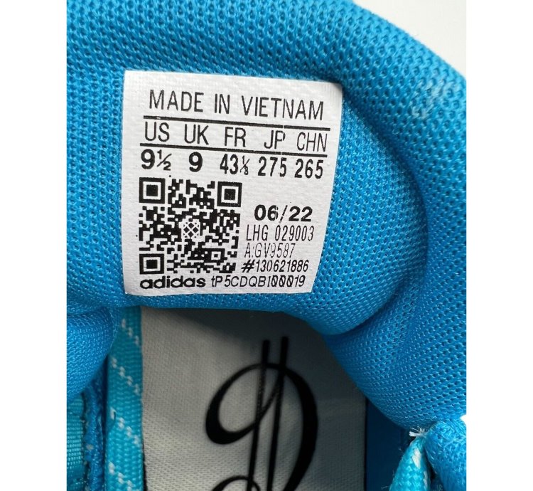 Adidas Boost Dame Certified Basketball Men Gv9587 Size 9 5