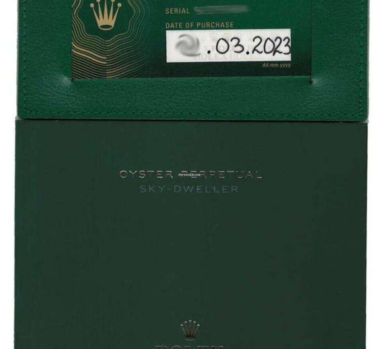 Rolex Sky-dweller New Rolex Sky-dweller Black Dial 18k Yg Steel Jubilee 42mm Watch 23 326933