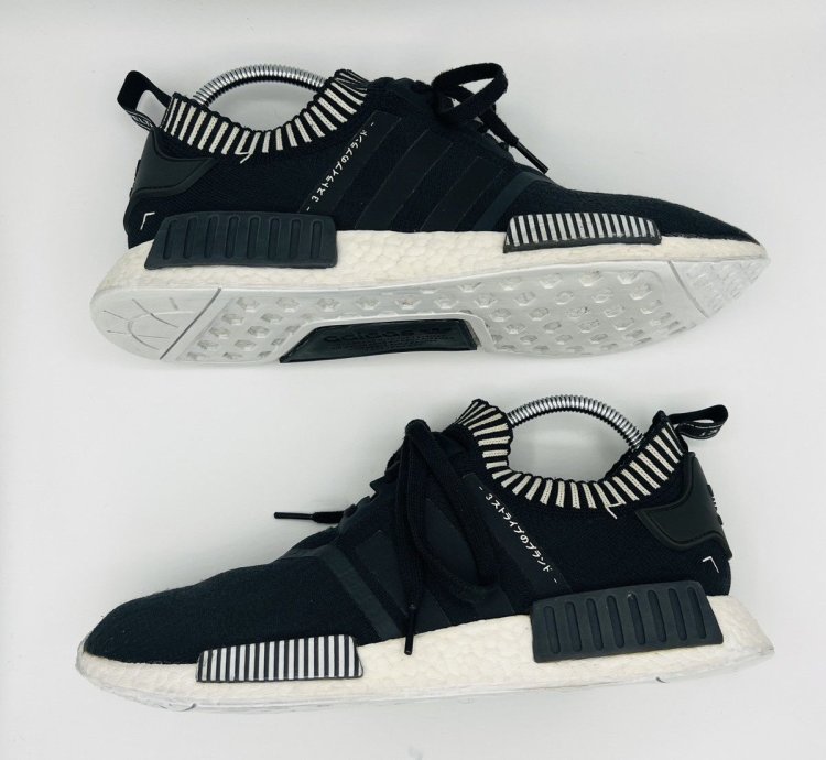 Adidas Boost Nmd R1 Pk Primeknit Sneakers - Tokyo Japan Grey