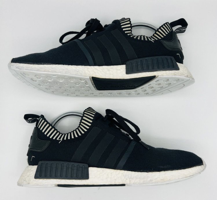 Adidas Boost Nmd R1 Pk Primeknit Sneakers - Tokyo Japan Grey