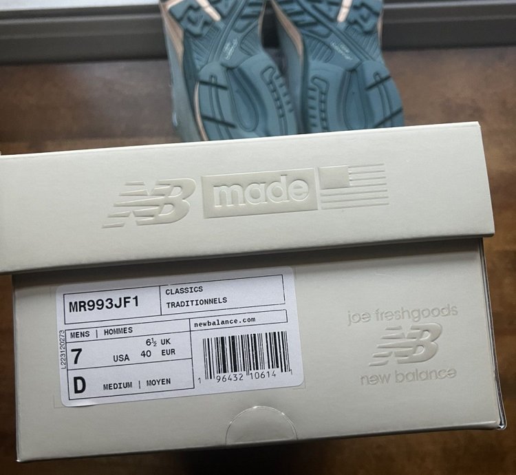 Joe Freshgoods New Balance 993 Arctic Blue