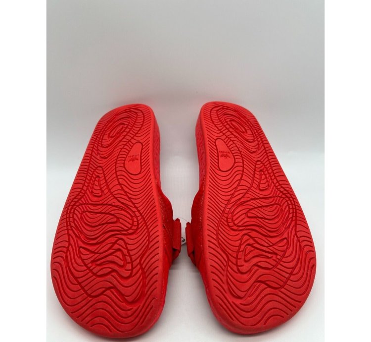 Adidas Boost Slide Pharrell Active Red Fy6140 Men Size 7