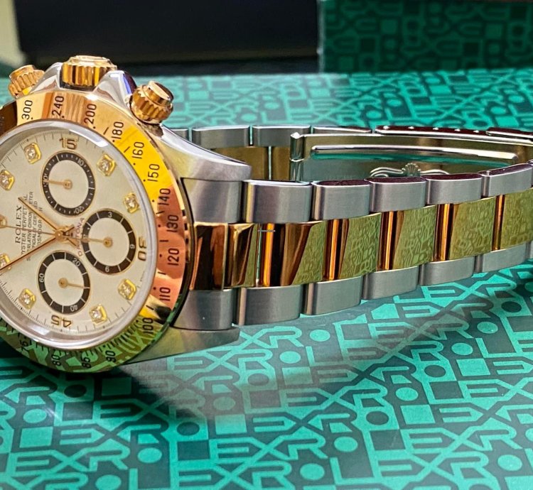 Rolex Daytona Steel Gold 6 Inverted Like New
