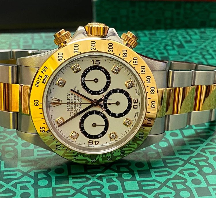 Rolex Daytona Steel Gold 6 Inverted Like New