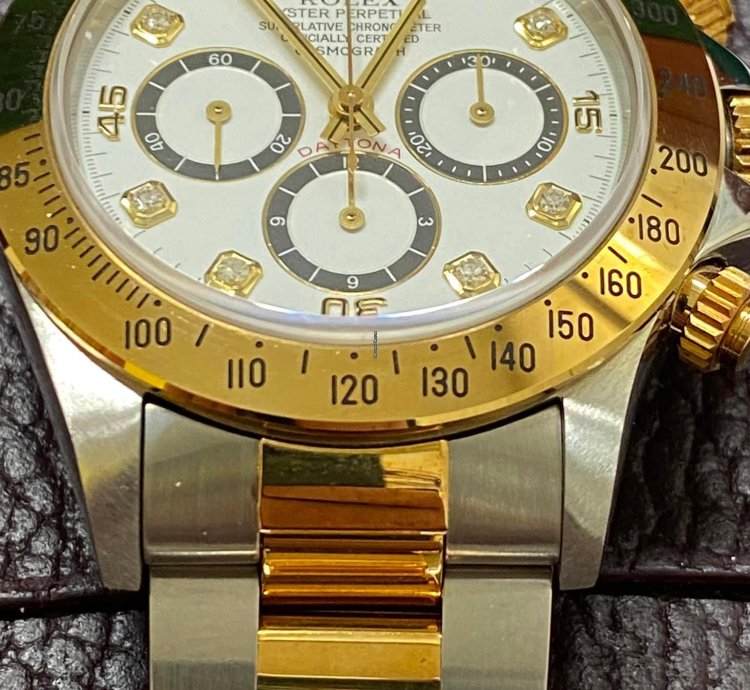 Rolex Daytona Steel Gold 6 Inverted Like New