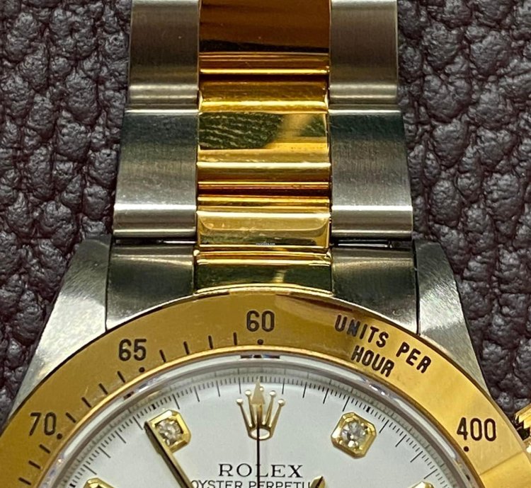 Rolex Daytona Steel Gold 6 Inverted Like New