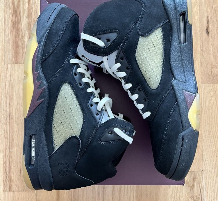 Ma Mani Re Air Jordan 5 Retro Dusk Sz 12