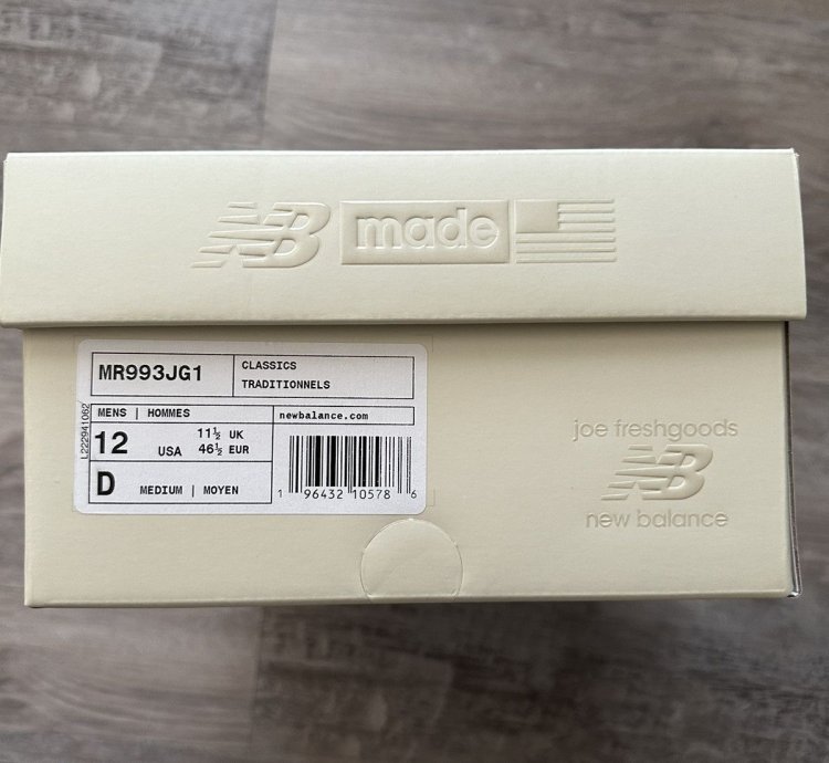 Joe Freshgoods Performance Art Sage New Balance 993