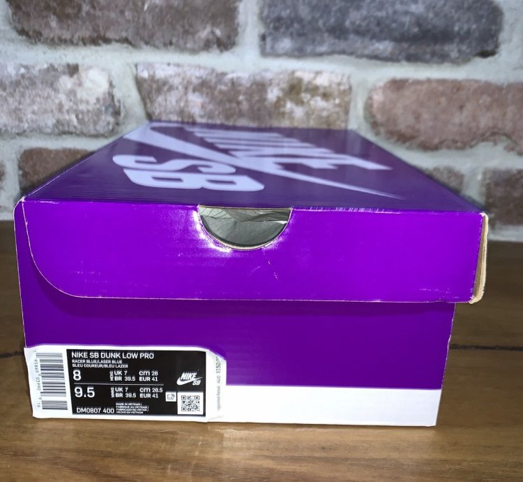 Nike Sb Dunk Low Pro Blue Raspberry
