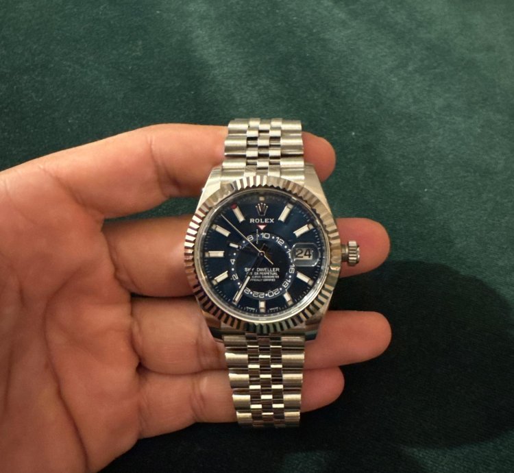 Rolex Sky-dweller New Rolex Skydweller Blue Jubilee