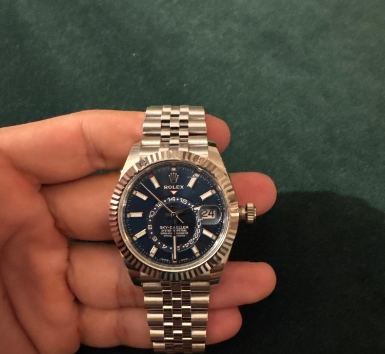Rolex Sky-dweller New Rolex Skydweller Blue Jubilee