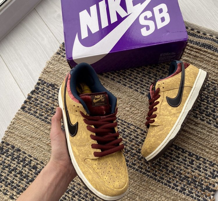 Nike Sb Dunk Low Pro City Of Cinema Skate Shoes Very Rare