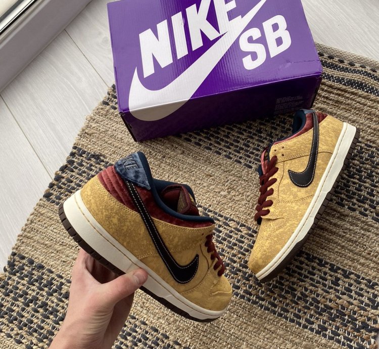 Nike Sb Dunk Low Pro City Of Cinema Skate Shoes Very Rare