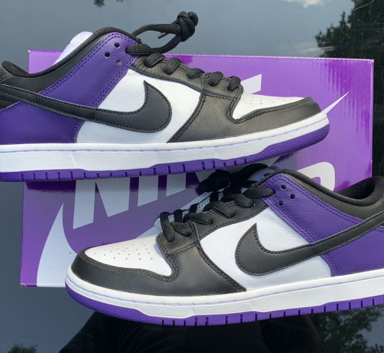 Nike Sb Dunk Low Pro Court Purple