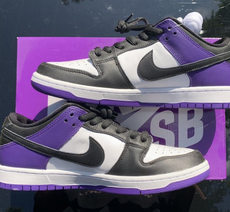 Nike Sb Dunk Low Pro Court Purple