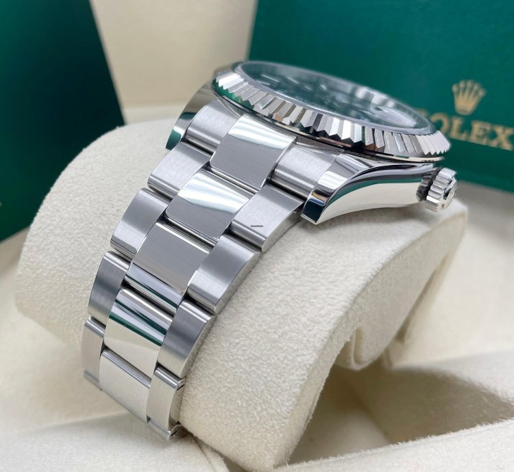 Rolex Sky-dweller New Sky-dweller Blue Dial 326934 Oyster Bracelet 42mm Stainless Steel Watch