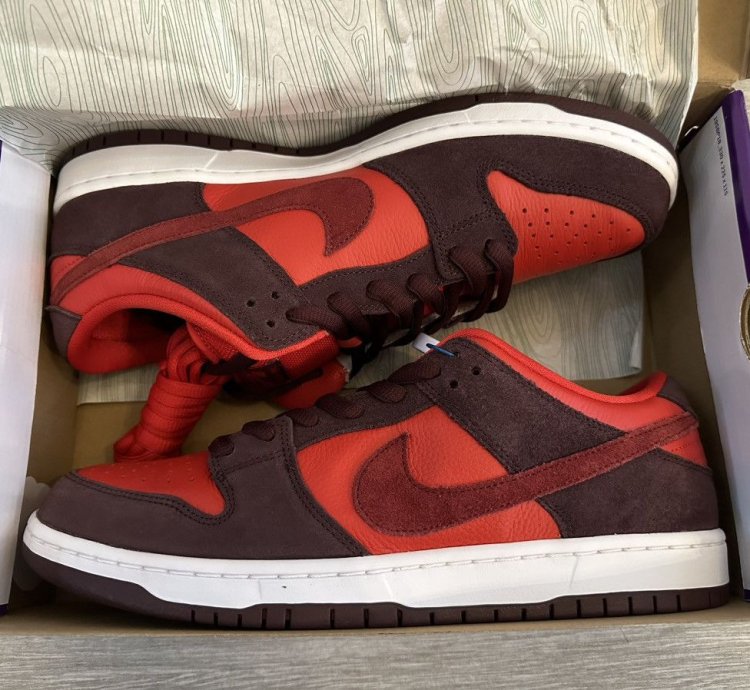 Nike Sb Dunk Low Pro Fruity Pack Cherry Crush Team Red Sz 12