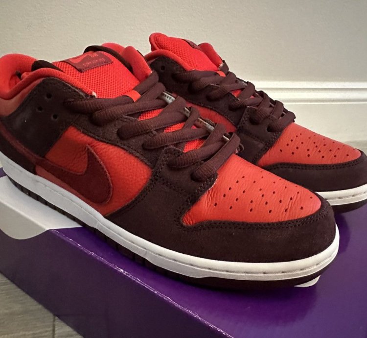 Nike Sb Dunk Low Pro Fruity Pack Cherry Crush Team Red Sz 12