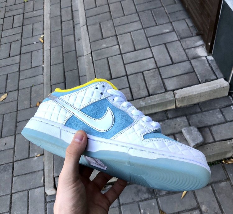 Nike Sb Dunk Low Pro Ftc Lagoon Pulse