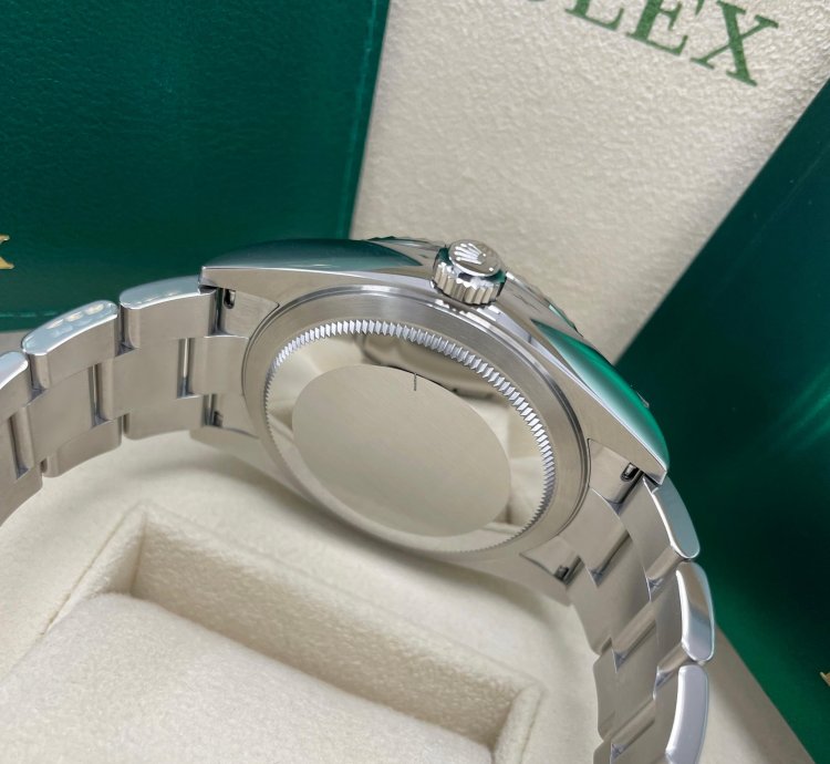 Rolex Sky-dweller New Sky-dweller Mint Green Dial 336934 Oyster Bracelet 42mm Stainless Steel Watch