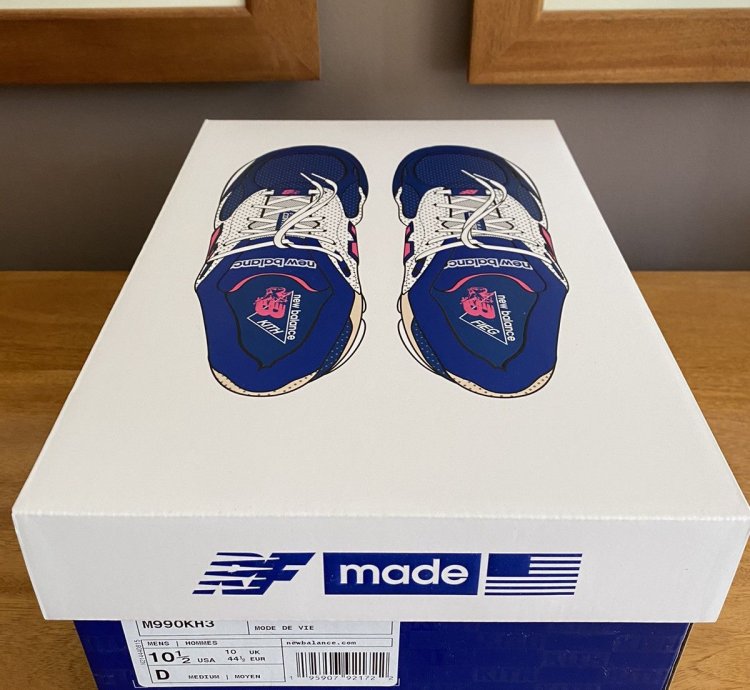 Kith For New Balance 990v3 Daytona Socks