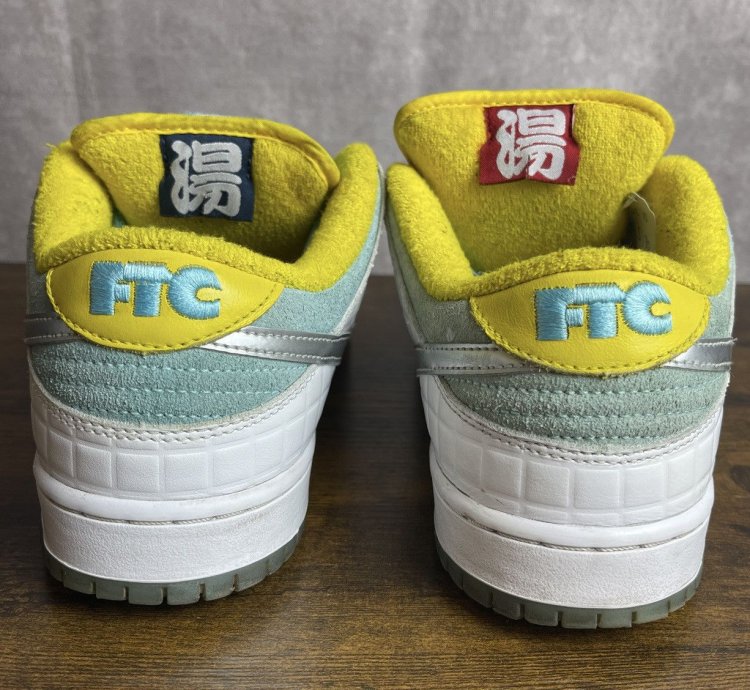Nike Sb Dunk Low Pro Ftc Lagoon Pulse Size 10 Dh7687-400 Men