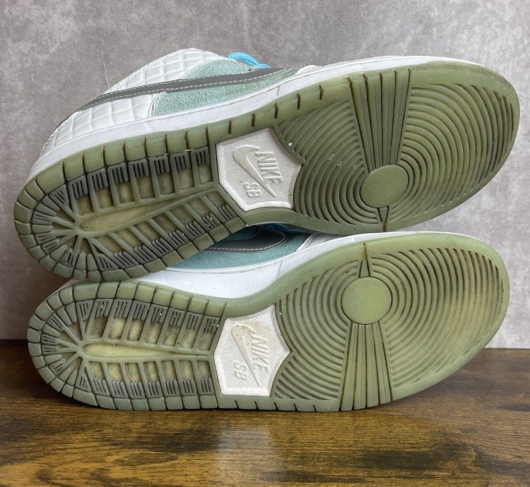Nike Sb Dunk Low Pro Ftc Lagoon Pulse Size 10 Dh7687-400 Men