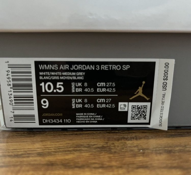 Ma Maniere Air Jordan 3 Retro Sp